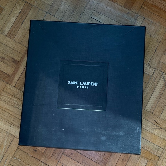 YSL Seta Calf Cordovan boots — size 39. - Picture 3 of 8